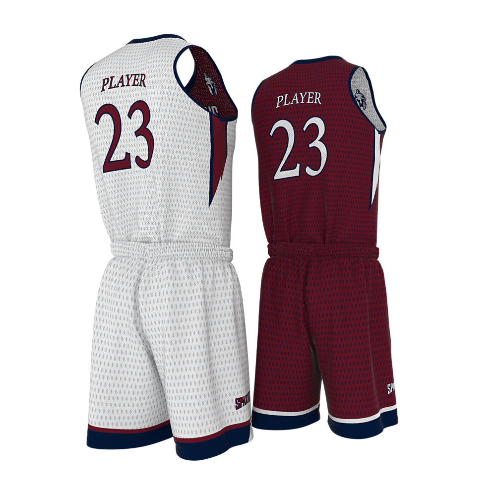 Basketball Uniform Design 3 – Back View